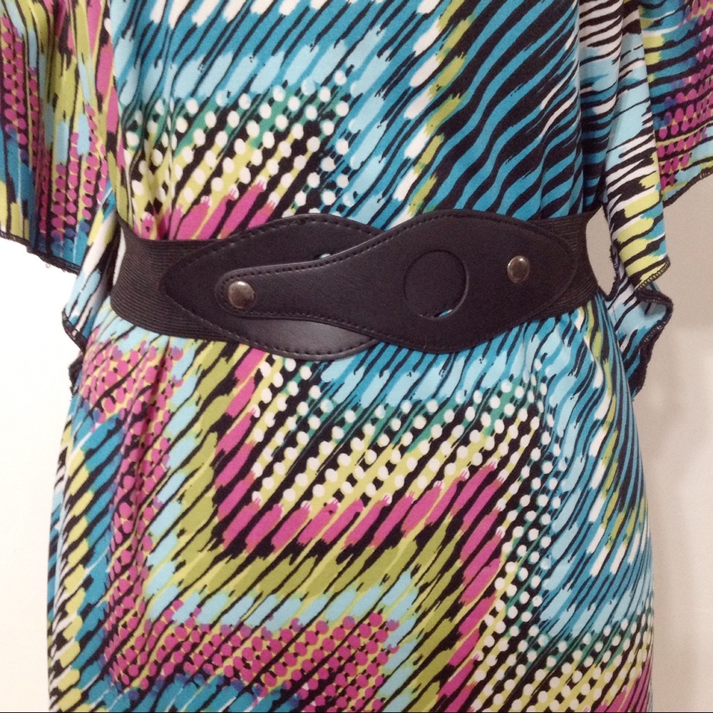 Speechless Zigzag Pattern Belted Dress/Tunic - image 6
